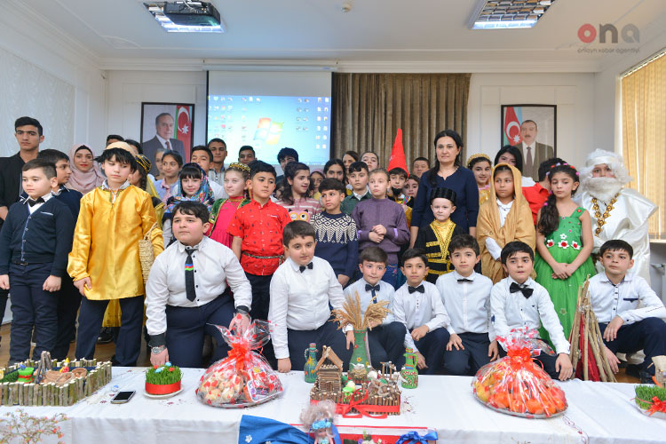 80 nömrəli məktəbdə Novruz şənliyi