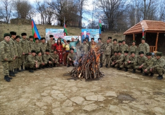 Hərbi hissələrdə Novruz bayramı tədbirləri keçirilib - <span style="color:red;">FOTO 