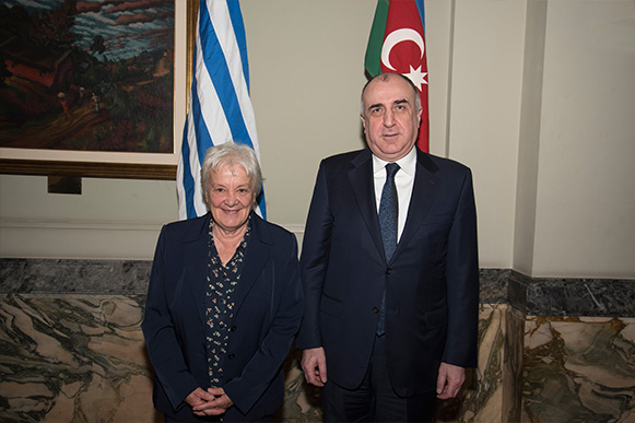 Elmar Məmmədyarov Uruqvay Parlamentində görüşlər keçirdi