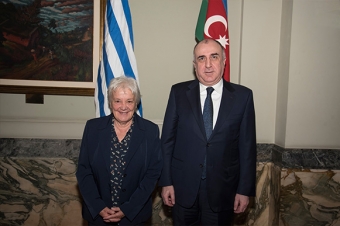 Elmar Məmmədyarov Uruqvay Parlamentində görüşlər keçirdi