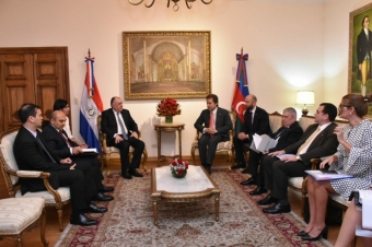 Elmar Məmmədyarov bir sıra görüşlər keçirib