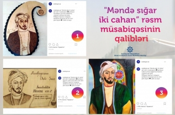 [b]“Məndə sığar iki cahan...” rəsm müsabiqəsinə yekun vuruldu[/b]