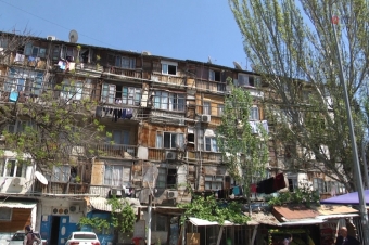 Mehriban Əliyevanın baş çəkdiyi məcburi köçkün yataqxanasından<span style="color:red;"> REPORTAJ 