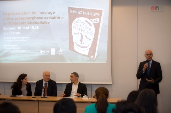 Çingiz Abdullayevin yeni kitabı fransız oxuculara təqdim olunub