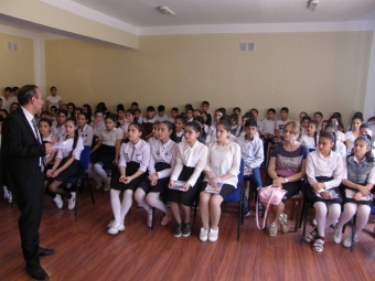 “Yevlax şəhidləri şəhid övladlarının gözü ilə" adlı tədbirlərin keçirilməsi” layihəsinin təqdimatı keçirilib