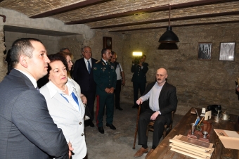 <b>Dövlət Sərhəd Xidmətinin inzibati binasında <span style="color:red;">“Siyasi repressiya qurbanları muzeyi” nin açılışı olub</b>