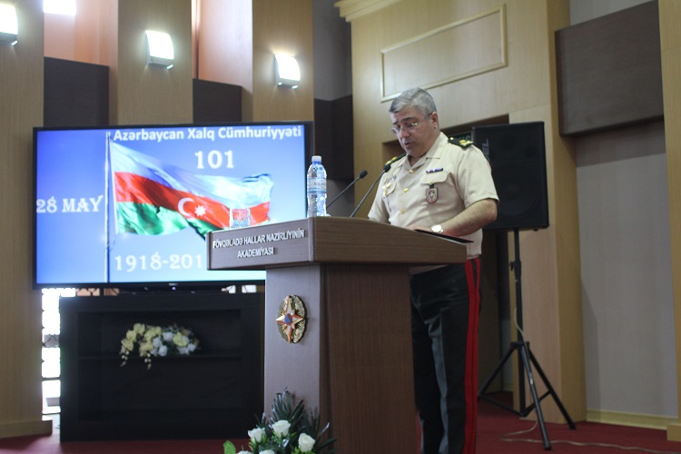 FHN Akademiyasında Respublika Günü münasibətilə bayram tədbiri keçirilib