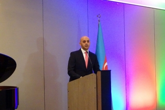 Respublika günü və diplomatik orqanların 100 illiyi Strasburqda qeyd olunub