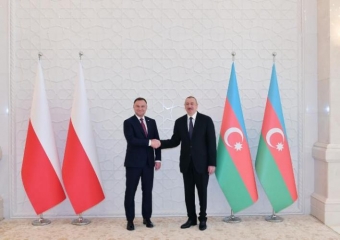 Azərbaycan və Polşa prezidentlərinin təkbətək görüşü olub