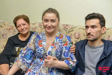 "Elə bil yenidən dünyaya gəlib” - Fədayənin oğlu  - VİDEO