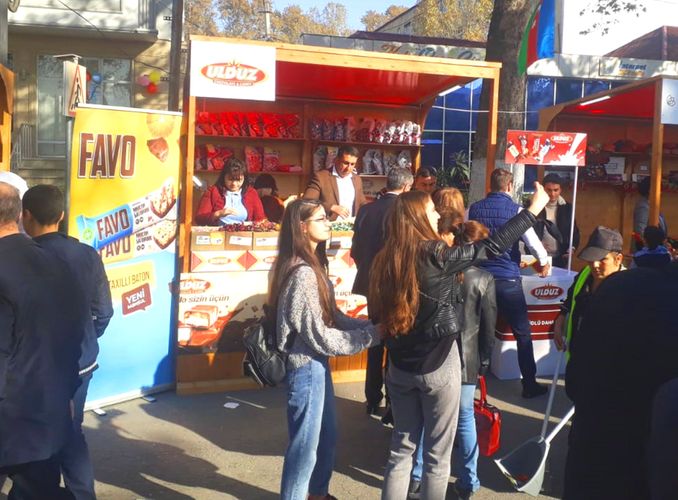  “Ulduz” şokolad fabriki XIV Nar festivalında alıcıların görüşünə gəlib