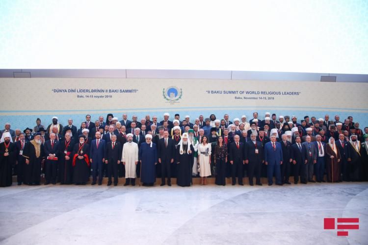 Dünya dini liderlərinin Bakı Sammiti başa çatdı