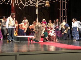 Musiqili Teatrda “Paris Notr-Dama ithaf” tamaşası təqdim olunub