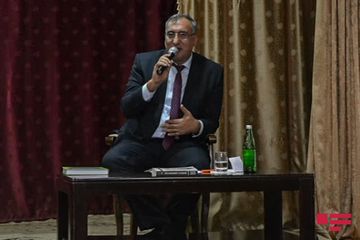 Ağcabədidə yazıçı Şərif Ağayarla görüş keçirildi