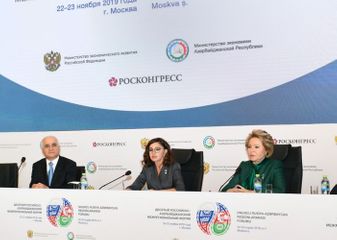 Azərbaycanın Birinci vitse-prezidenti Moskvada Forumda iştirak edib - YENİLƏNİB