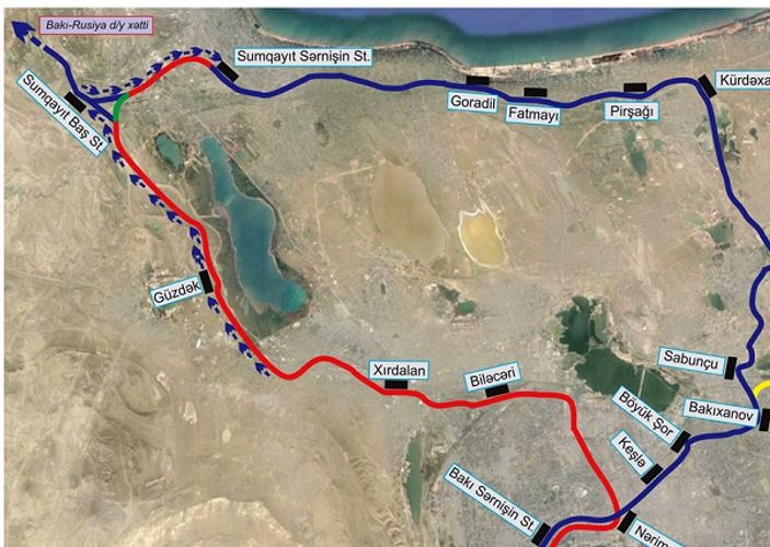 Bakı dairəvi dəmir yolunun hazır olacağı tarix açılandı - RƏSMİ