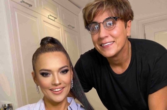 Azərbaycanlı stilist Demet Akalının evində - FOTO