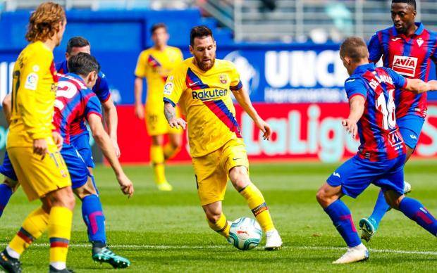 Messi, Suares və Qrizmann “Barselona”ya qələbə qazandırdı