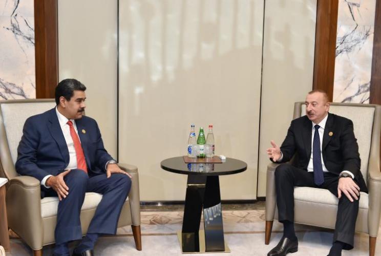 Prezident Nikolas Maduro ilə görüşdü