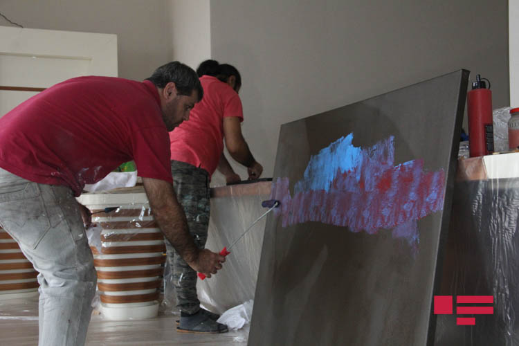 Qəbələdə tanınmış rəssamlarının iştirakı ilə rəngkarlıqı simpozium başladı