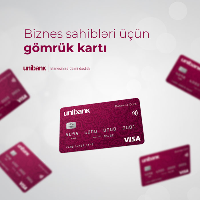 <font color=red>® </font> Unibankdan Gömrük kartı almaq üçün 5 səbəb