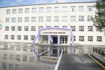 Heydər Əliyev Fondunun inşa və təmir etdirdiyi yeni məktəblər, bağça istifadəyə verildi