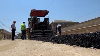 Bakının 3 yaşayış massivində yol yenidən qurulur