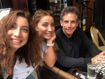 Günay Amerikada məşhur aktyorla görüşdü - <span style="color:red;">FOTO 