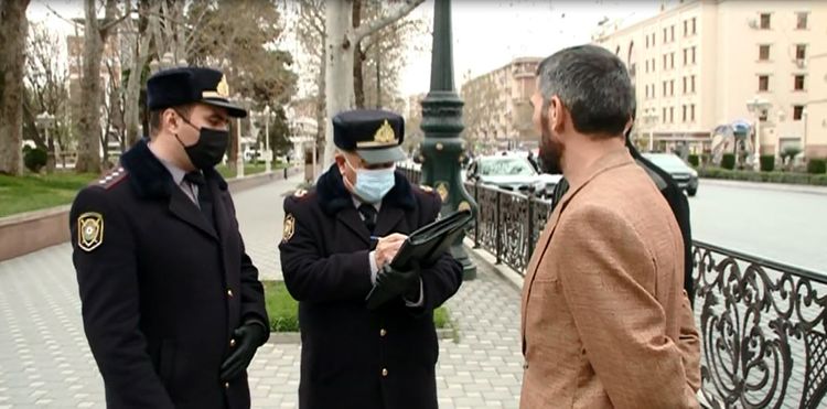 Gəncədə karantin rejimini pozan sakinlərə protokol tərtib edilib