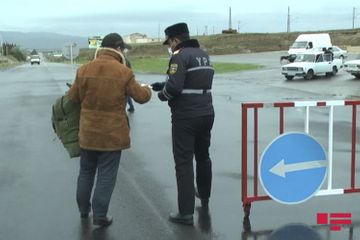 Şirvanda karantin rejimini pozan 60 sürücü və sərnişin cərimələndi - FOTO