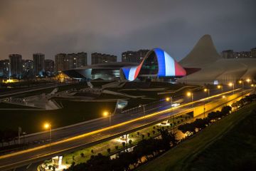 Azərbaycan Fransaya belə dəstək oldu - FOTO - VİDEO