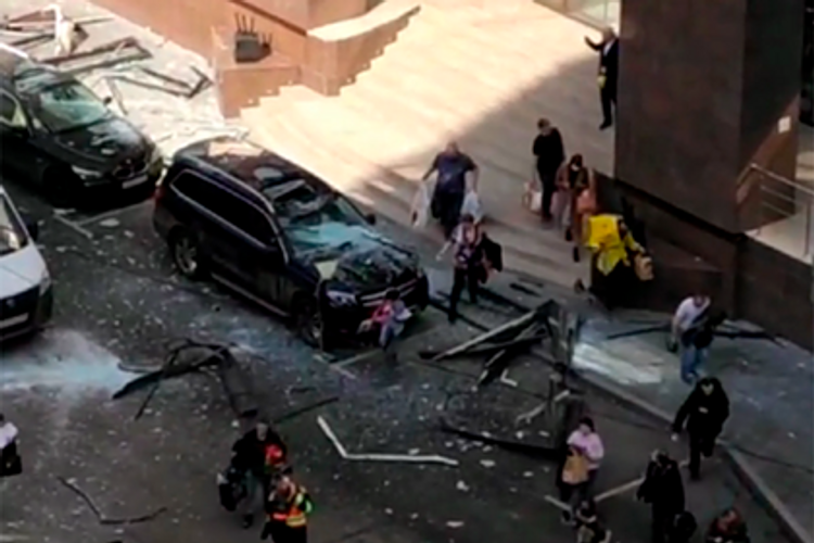 Moskvanın mərkəzində PARTLAYIŞ