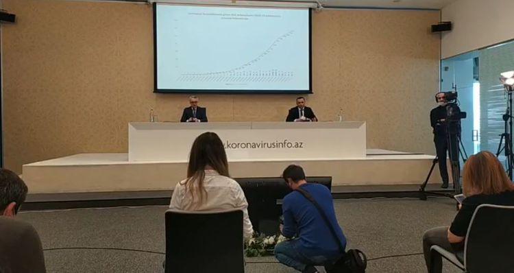 Nazirlər Kabineti yanında Operativ Qərargahın mətbuat konfransı - CANLI