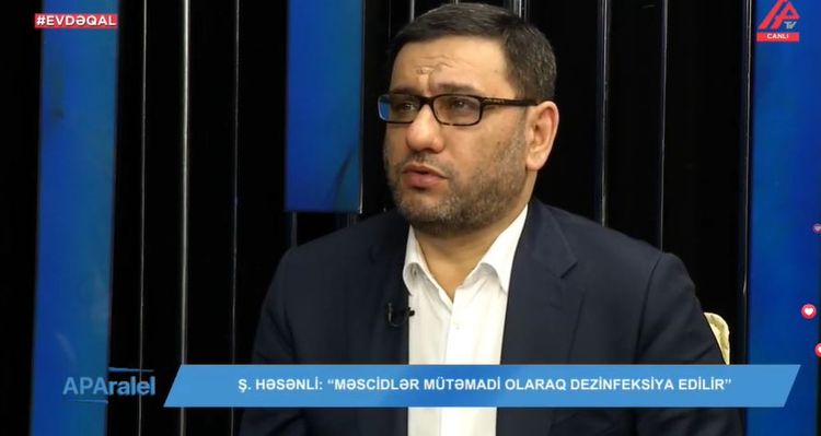 Ramazan ayında məscidlərdə getmək olacaq? – Hacı Şahin danışır