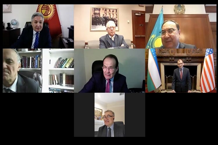 Türkdilli Dövlətlərin səfirləri videokonfrans formatında görüşüblər - FOTO