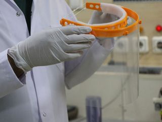 Respublika Hospitalı “üz sipəri” ilə təmin olundu