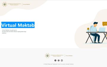 "Polyup” platforması “Virtual məktəb” portalına inteqrasiya olunub