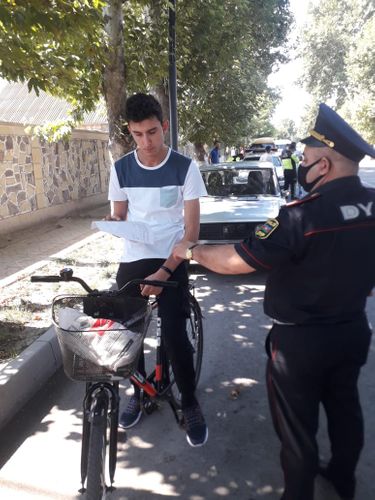 Qaydaları pozan 17 velosipedçi cərimələndi