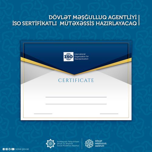 Bu agentlik beynəlxalq sertifikatlı mütəxəssis hazırlayacaq