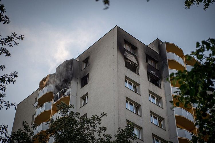 Çexiyada baş vermiş yanğında 11 nəfər öldü