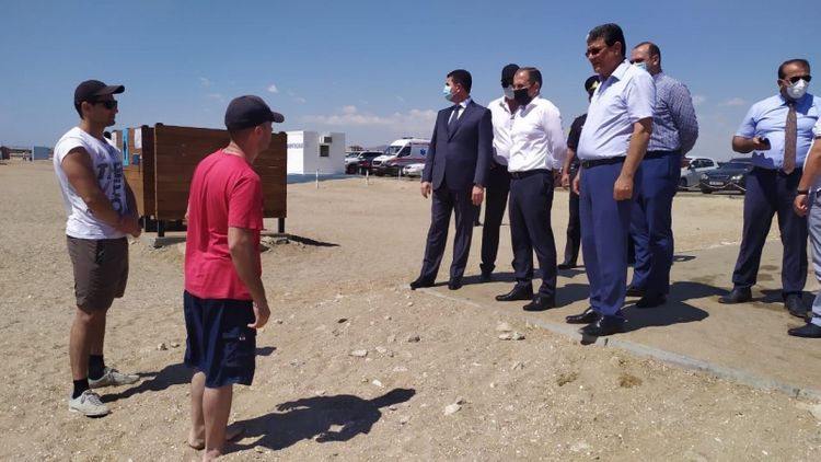 Bakının bu rayonunda çimərliklərə nəzarət edilir