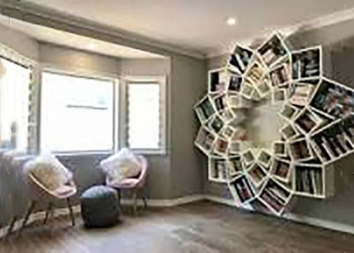 Qeyri-adi kitab rəfləri