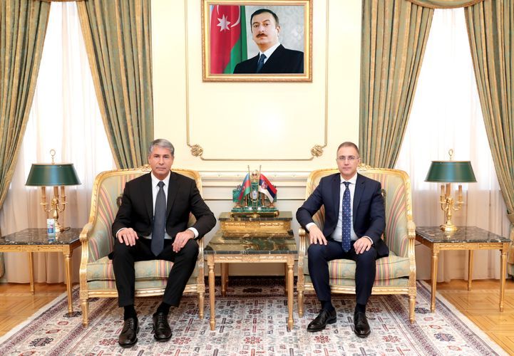 Vilayət Eyvazov Serbiyanın daxili işlər naziri ilə görüşdü