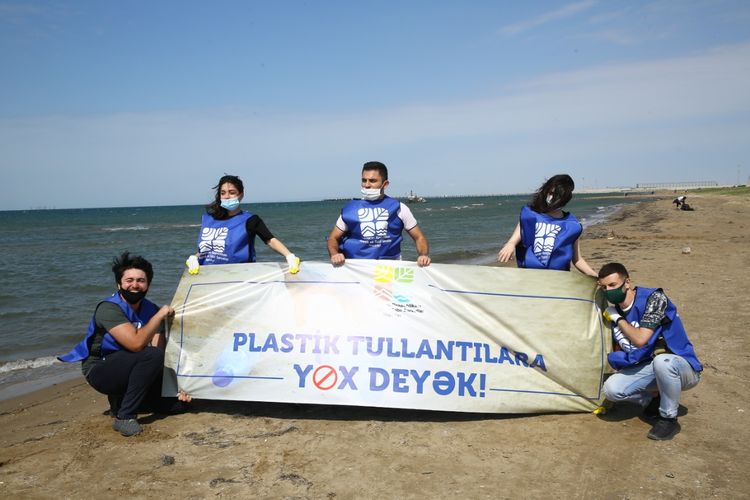  Xəzərin ətrafındakı 10 hektar ərazi təmizləndi - AKSİYA