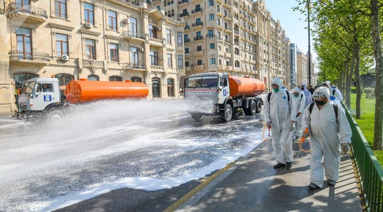 Bakıda gücləndirilmiş dezinfeksiya işləri aparılacaq