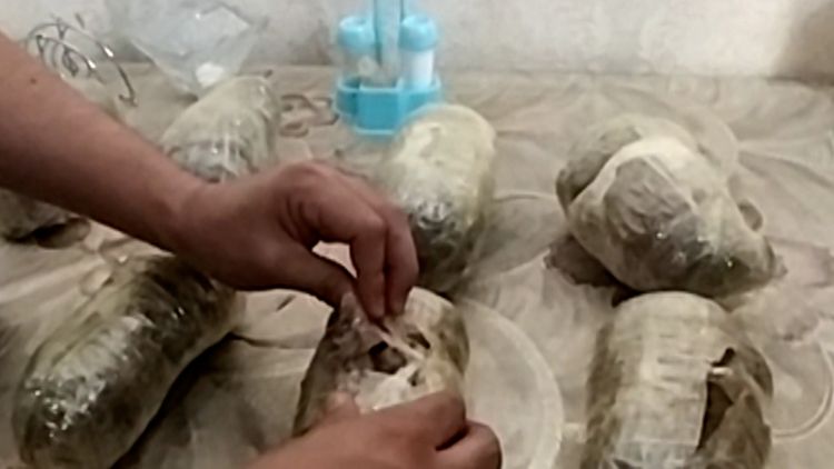 İrandan gətirilən külli miqdarda narkotikin satılmasının qarşısı alındı
