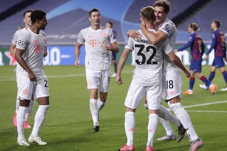 "Bavariya" Çempionlar Liqasında "Barselona"nı darmadağın etdi