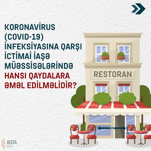 Karantində ictimai iaşə müəssisələrindəki xüsusi davranış QAYDALARI