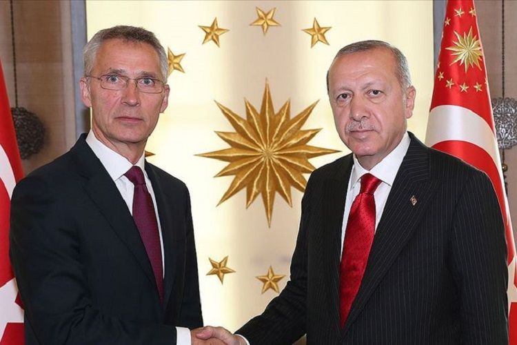Ərdoğan NATO-nun Baş katibi ilə Şərqi Aralıq dənizini müzakirə etdi