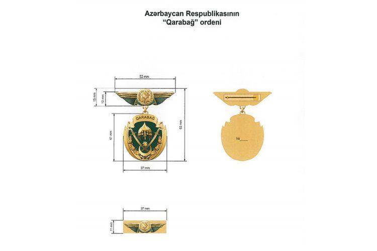 “Qarabağ” ordeninin statusu müəyyənləşdi - FƏRMAN